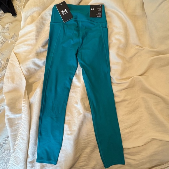 NWT Under Armour Teal Compression Leggings - Picture 5 of 9